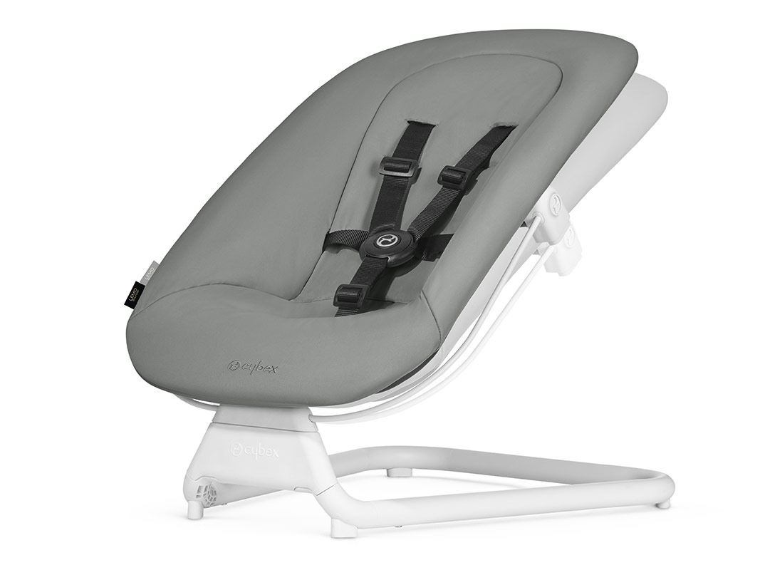 Cybex шезлонг для новорожденного lemo bouncer pale beige