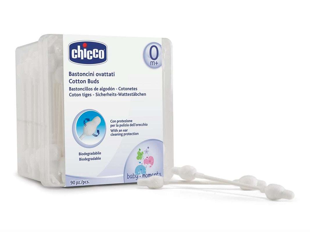 Chicco bastoncini ovattati 90 pz prezzo 4,99 €