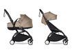 Immagine di Stokke Duo Yoyo3 con bassinet 0+ e rivestimento 6+ nero-taupe - Passeggini duo