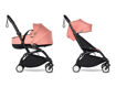 Immagine di Stokke Duo Yoyo3 con bassinet 0+ e rivestimento 6+ nero-ginger - Passeggini duo