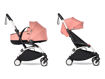 Immagine di Stokke Duo Yoyo3 con bassinet 0+ e rivestimento 6+ bianco-ginger - Passeggini duo