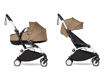 Immagine di Stokke Duo Yoyo3 con bassinet 0+ e rivestimento 6+ bianco-toffee - Passeggini duo