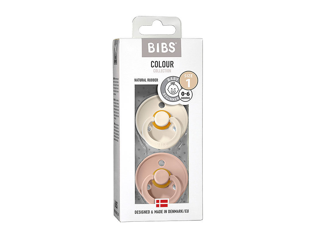 Bibs 2 ciucci Colour 0-6 mesi tettarella a ciliegia in caucciù prezzo 9,95 €