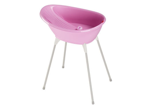 Immagine di Ok Baby kit cavalletto + vasca Bella rosa - Vaschette Ok Baby