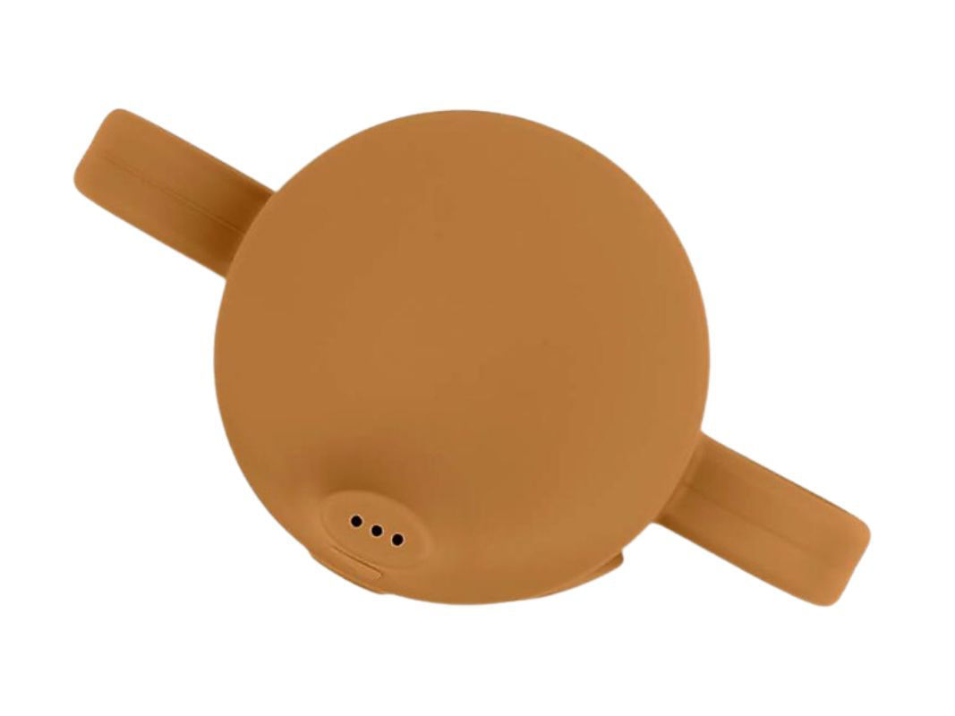 Done By Deer Tazza con Beccuccio Peekaboo - Elphee - Cipria - 100% Silicone  Alimentare - con Due Manici unisex (bambini)