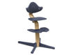 Immagine di Stokke sedia Nomi rovere-navy blu - Seggioloni pappa