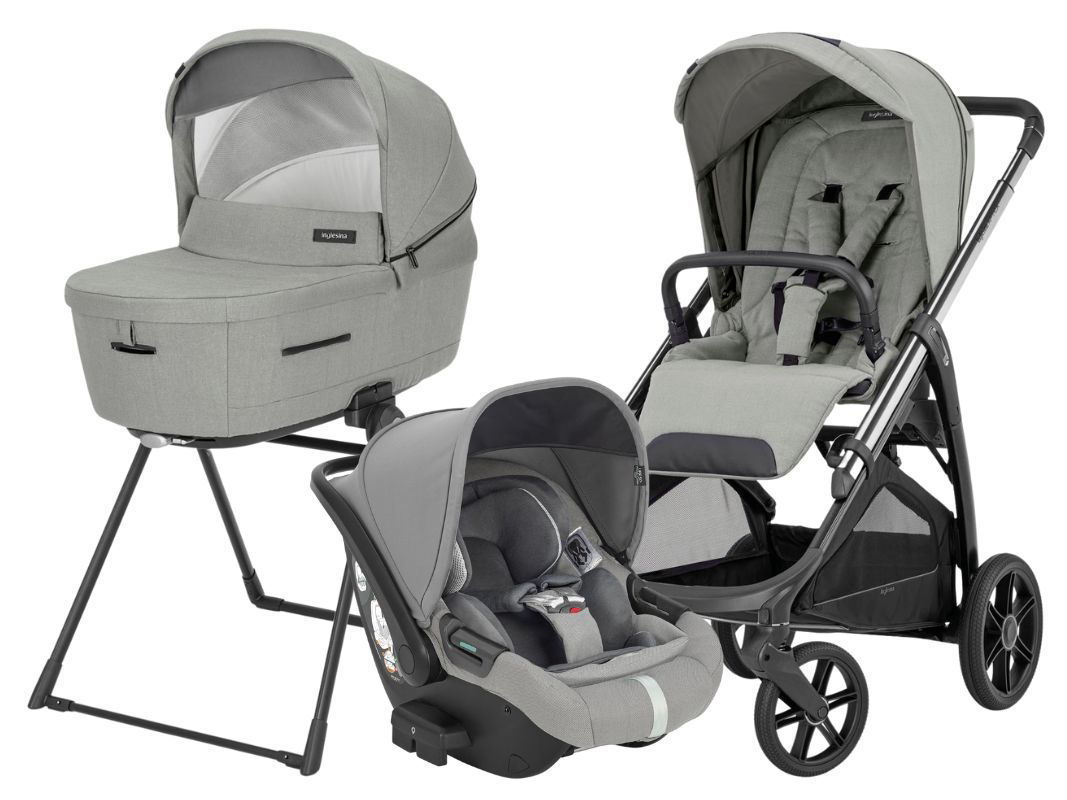 INGLESINA Seggiolino auto/ovetto Darwin Aptica Recline - Satin Grey