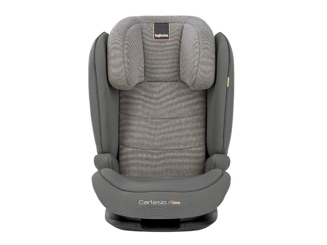 Inglesina Cartesio I-Size Seggiolino Auto Reclinabile 100-150 cm Stone Grey  da 3 a 12 Anni