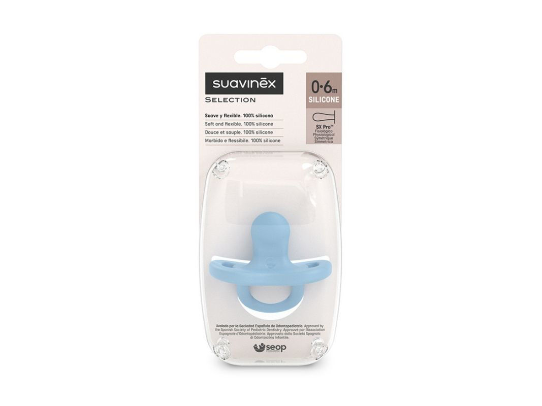 Suavinex ciuccio Colour Essence silicone 0-6 mesi prezzo 8,50 €