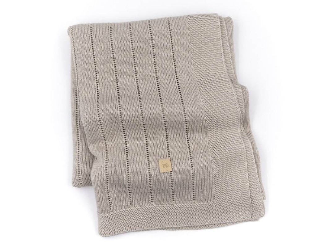 Bamboom coperta culla righe knitted 100 x 75 cm 541 prezzo 59,90 €