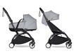 Immagine di Stokke Duo Yoyo3 con bassinet 0+ e rivestimento 6+ nero-stone - Passeggini duo