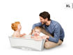 Immagine di Stokke Flexi Bath vaschetta da bagno pieghevole X-Large bianco