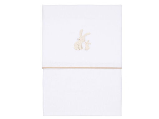 Immagine di Little Dutch  lenzuolo per culla 70x100 cm baby bunny - Corredino nanna