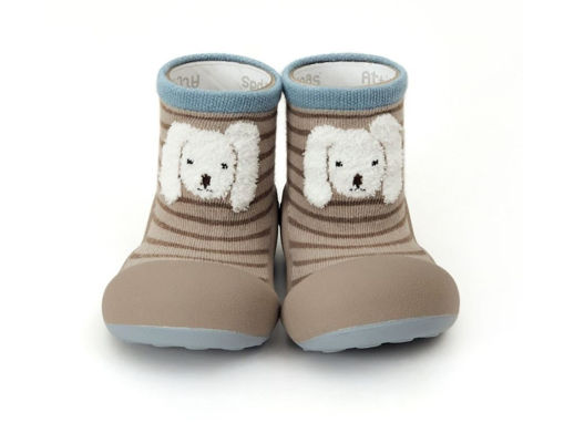 Immagine di Attipas scarpa big ears Rabbit beige tg 22.5 - Scarpine neonato