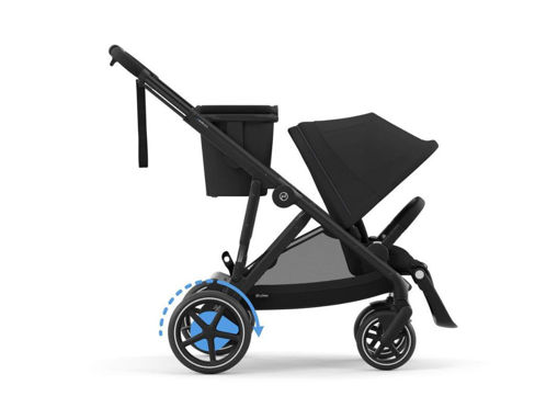 Immagine di Cybex passeggino e-Gazelle S black-moon black - Passeggini