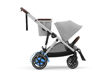 Immagine di Cybex passeggino e-Gazelle S silver-stone grey - Passeggini