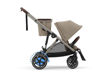 Immagine di Cybex passeggino e-Gazelle S taupe-almond beige - Passeggini