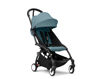 Immagine di Stokke passeggino Yoyo3 nero-aqua - Passeggini leggeri