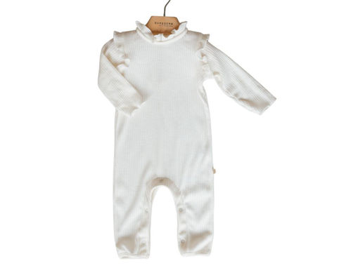 Immagine di Bamboom tutina a costine bimba off white 678A tg 1 mese - Tutine Bamboom