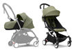 Immagine di Stokke Duo Yoyo3 0+ bianco-verde oliva - Passeggini trio e duo