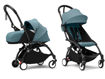 Immagine di Stokke Duo Yoyo3 0+ nero-aqua - Passeggini trio e duo