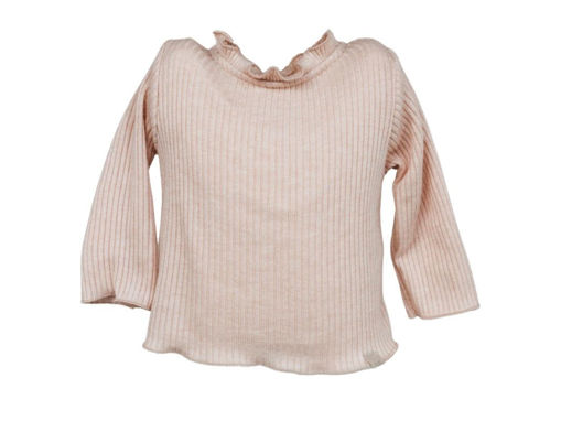 Immagine di Bamboom t-shirt con colletto soft pink 685 tg 6 mesi - T-Shirt e Top