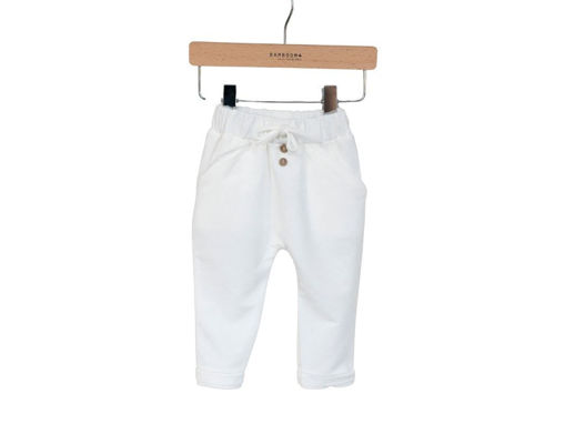 Immagine di Bamboom pants off white 709 tg 9-12 mesi - Pantaloni Bamboom