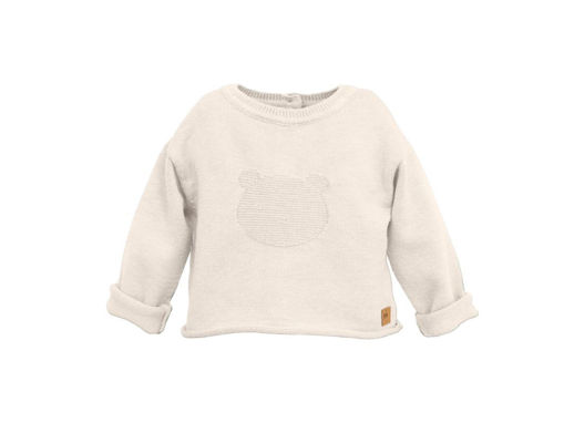 Immagine di Bamboom maglia bimbo fatta a maglia Orsetto sand 834 tg 3 mesi - Cardigan Bamboom