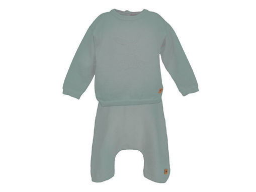 Immagine di Bamboom twinset coniglio army green 841 tg 1 mese - Pantaloni