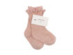 Immagine di Bamboom calze bimba con pizzo in bambù 412 nude pink tg 0-3 mesi