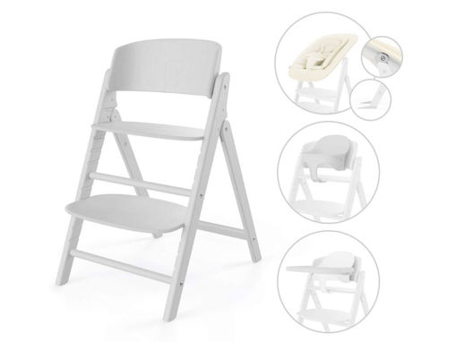 Immagine di Cybex seggiolone Click & Fold 4in1 all white - Seggioloni pappa