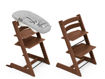 Immagine di Stokke Tripp Trapp rovere warm brown con Newborn Set V2 - Seggioloni pappa