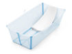 Immagine di Stokke vaschetta pieghevole Flexi Bath X-Large con supporto Newborn ocean blue - Vaschette