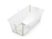 Immagine di Stokke vaschetta pieghevole Flexi Bath con supporto Newborn sandy beige - Vaschette