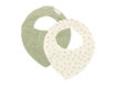 Immagine di Little Dutch set 2 bandana in mussola blueberry leaves-sage