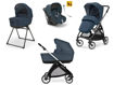 Immagine di Inglesina Sistema Quattro Electa + Darwin Recline i-Size hudson blue - Passeggini trio