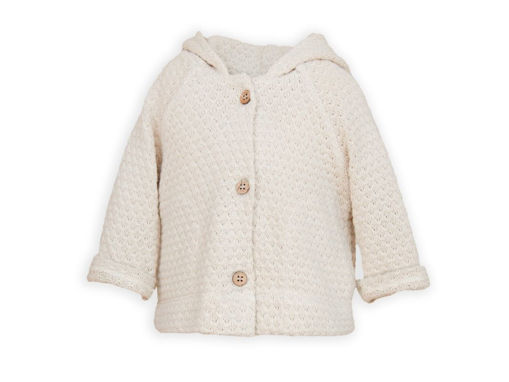 Immagine di Bamboom cardigan a maglia con cappuccio 856 tg 12-18 mesi - Capi spalla