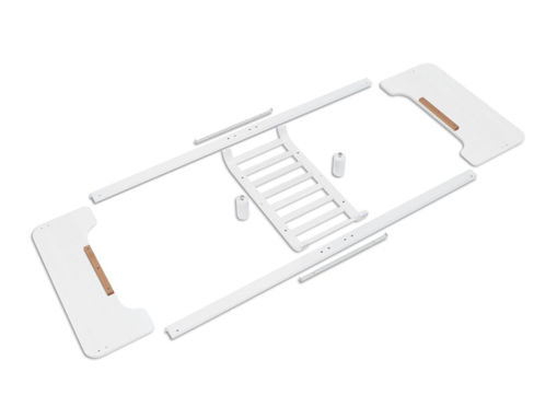 Immagine di Foppapedretti kit letto Evo Junior 170x70 cm bianco - Accessori vari