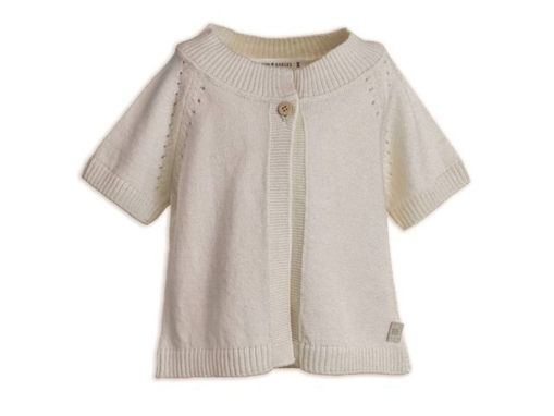 Immagine di Bamboom cardigan maniche corte bimba 1006 sand tg 3 mesi - Capi spalla