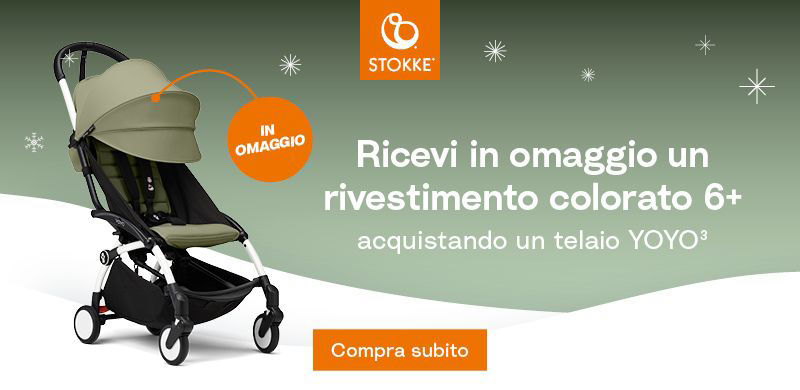 Offerta Stokke passeggino Yoyo3 con rivestimento 6+ in Omaggio